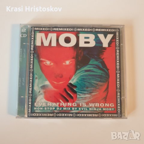 Moby ‎– Everything Is Wrong cd