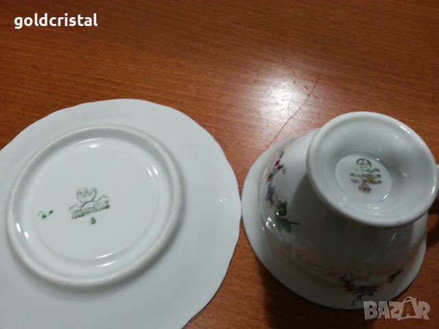 Полски порцелан сет за кафе , снимка 2 - Сервизи - 43159257