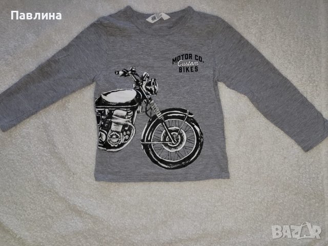 Лот от 11 Детски Блузки с Дълъг Ръкав за Момче - 4-5г, снимка 16 - Детски Блузи и туники - 51119365