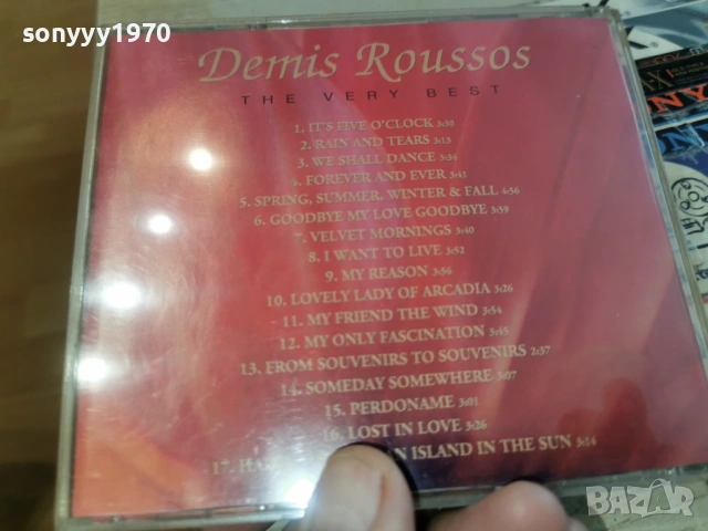 DEMIS ROUSSOS CD 0302261113, снимка 3 - CD дискове - 53334762