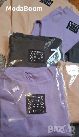 Lovewe Полуполо памук, снимка 3 - Блузи с дълъг ръкав и пуловери - 48182482