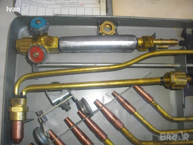 НОВ КРАКРА Перник Пълен Голям КОМПЛЕКТ ГАЗО-ПЛАМЪЧНО РЯЗАНЕ ЗАВАРЯВАНЕ РЕЗАЧ РЕЗАК ГОРЕЛКИ Български, снимка 11 - Други инструменти - 47688364