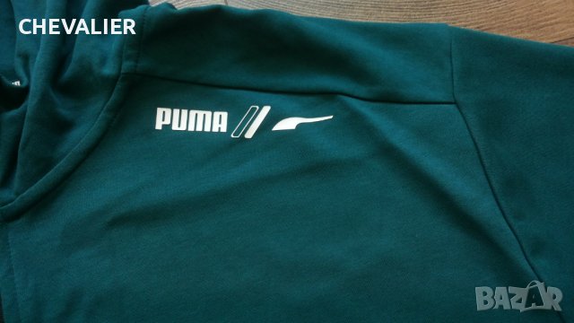 PUMA Full-Zip Hoodie Men Sweatshirt Размер XL мъжки суичър 3-59, снимка 6 - Суичъри - 43121840