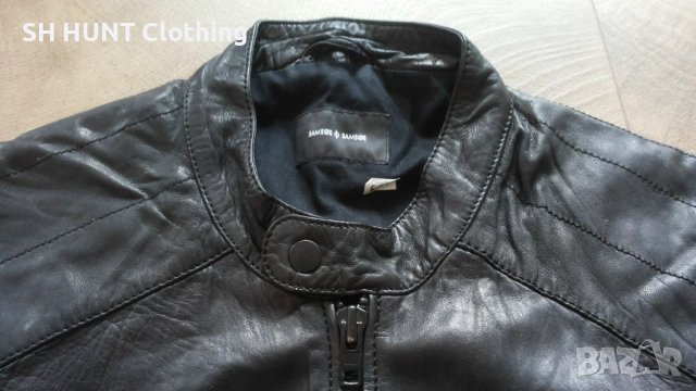 SAMSOE SAMSOE Lamb Leather Jacket Размер XL яке естествена кожа 6-57, снимка 4 - Якета - 52226355