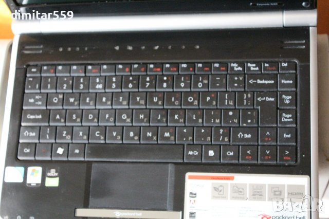 Packard Bell J65 за части, снимка 3 - Части за лаптопи - 37842910