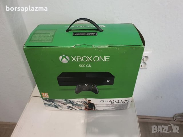   Microsoft Xbox One 500GB + Quantum Break + Alan Wake + Sunset Overdrive, снимка 3 - Xbox конзоли - 10072576