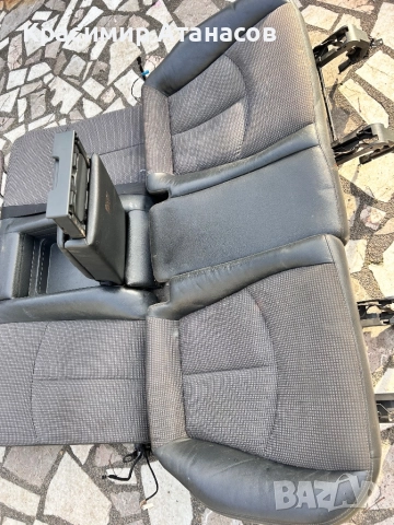 Салон Седалки задни за мерцедес Е-класа W211 седан. 2002-2006г, снимка 2 - Части - 52897947