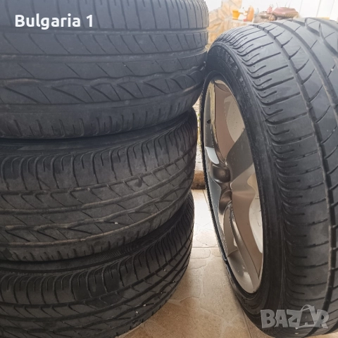 Джанти Seat VW Audi 5х100 16 с летни гуми 215/45/16 , снимка 2 - Гуми и джанти - 52478193