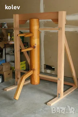 Купувам дървен Винг Чун Кунг Фу тренажор / манекен 