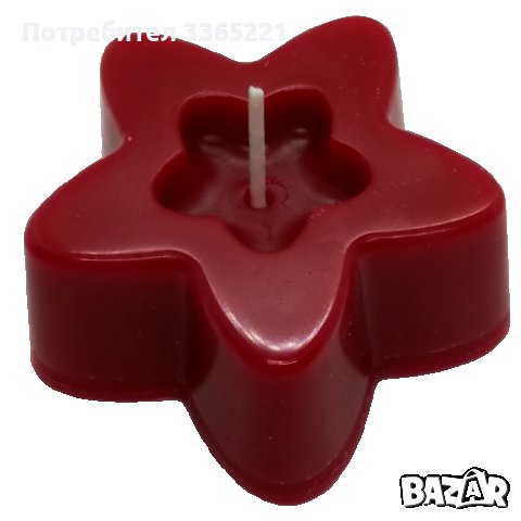 Звезда свещ, снимка 2 - Ръчно изработени сувенири - 37940918