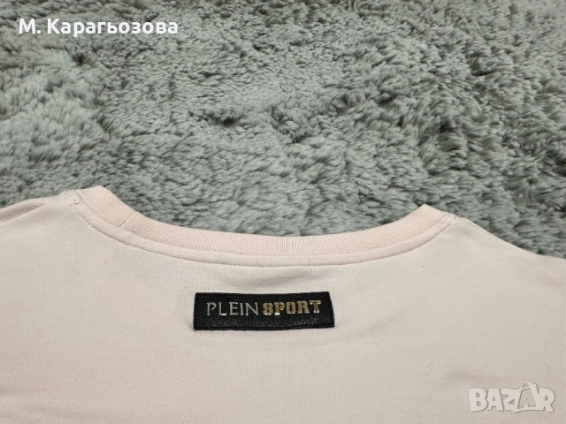 Оригинална дамска блуза Plein Sport, Размер L, снимка 8 - Други - 53566593