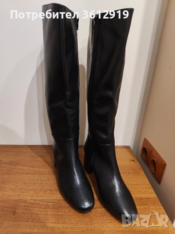 Кожени ботуши , снимка 3 - Дамски ботуши - 52841911