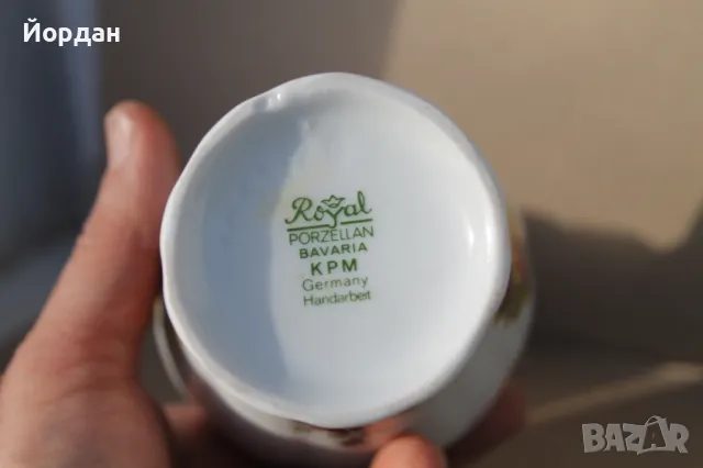Немска порцеланова ваза ''KAM Bavaria'', снимка 9 - Антикварни и старинни предмети - 49505598