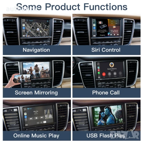 Apple CarPlay Android Auto Porsche PCM 3.1 Инсталация безжичен Карплей, снимка 5 - Аксесоари и консумативи - 48384786
