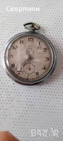 Швейцарски джобен часовник - HRONOMETRE VINTAS - Класика в жанра, снимка 15 - Джобни - 48554992