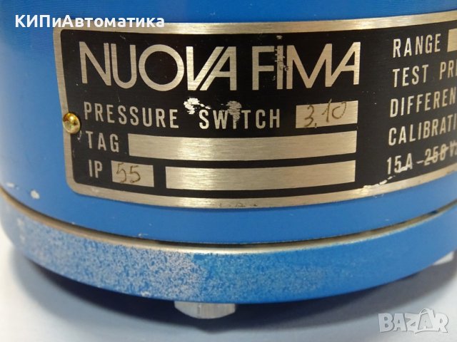 пресостат Nuova Fima pressure switch 3.10 16Bar, 25Bar, снимка 7 - Резервни части за машини - 37177210