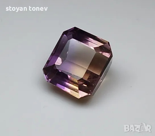 Аметрин с наситен цвят и VVS чистота - 5кт.! Нов!