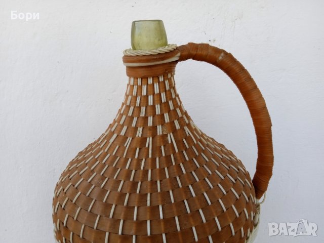 Стара дамаджана 10 литра, снимка 3 - Буркани, бутилки и капачки - 39979147