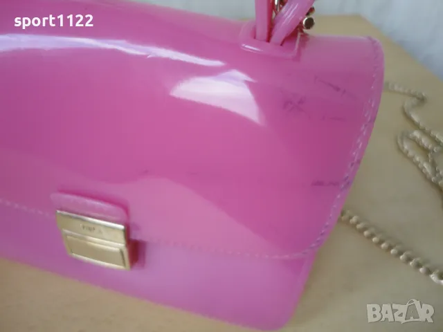 Furla/оригинална силиконова чантичка, снимка 5 - Чанти - 48963746