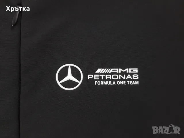 Mercedes AMG F1 Softshell - Оригинално мъжко яке размер, снимка 10 - Якета - 49851580