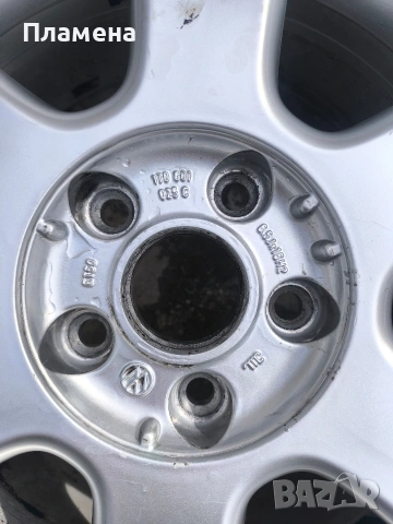 Алуминиеви джанти за VW 16цола, снимка 7 - Гуми и джанти - 53539798