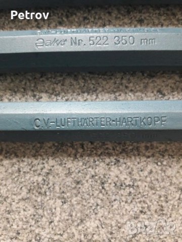 Dako Germany - 5 броя ЧИСТО НОВИ ВИСОКОКАЧЕСТВЕННИ 350 mm Шила / ORIGINAL Dako Made in Germany      , снимка 3 - Клещи - 39923955