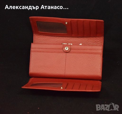 Персонализирано дамско портмоне от италианска ЕСТЕСТВЕНА КОЖА , снимка 6 - Портфейли, портмонета - 28886886