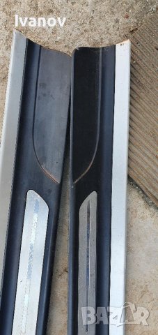 Лайсни на прага лява дясна лайсна от вънка с лого бмв е46 купе кабрио , снимка 6 - Части - 36579977