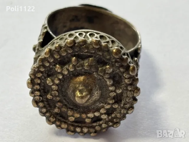 Възрожденски пръстен, снимка 2 - Антикварни и старинни предмети - 50230571