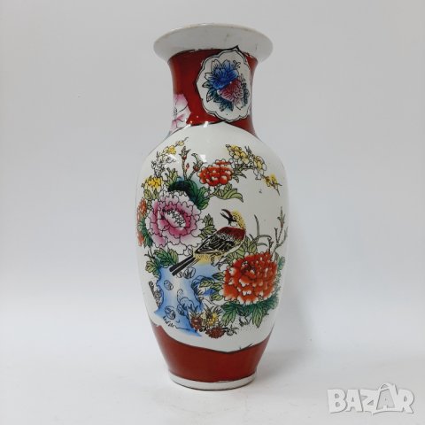 Красива стара китайска ваза(3.2), снимка 3 - Антикварни и старинни предмети - 43605470