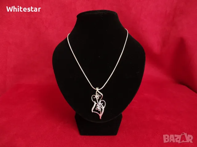 Посребрени бижута, снимка 6 - Колиета, медальони, синджири - 48857607