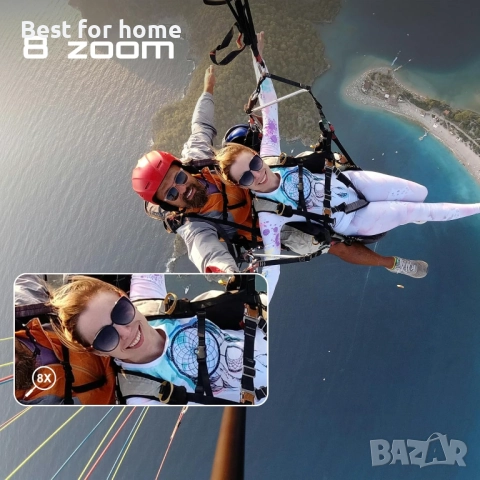 Apexcam Екшън камера 4K сензорен екран, 131 фута водоустойчива подводна камера, снимка 3 - Камери - 52926509