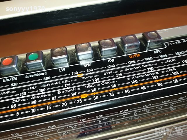 TELEFUNKEN MADE IN WEST GERMANY 1203231027LN, снимка 10 - Радиокасетофони, транзистори - 39968604