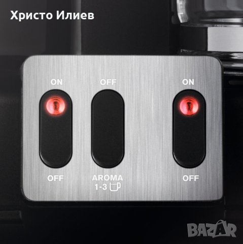 Двойна кафемашина Krups с 2 кани кафеварка идеална за офис, снимка 5 - Кафемашини - 39902105