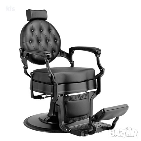 Бръснарски стол Weelko, Buzz - Черен - Гаранционна карта