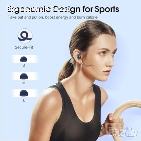 Нови Bluetooth 5.3 Спортни Слушалки - HiFi, IP7, 50h Батерия, снимка 7 - Bluetooth слушалки - 43670054