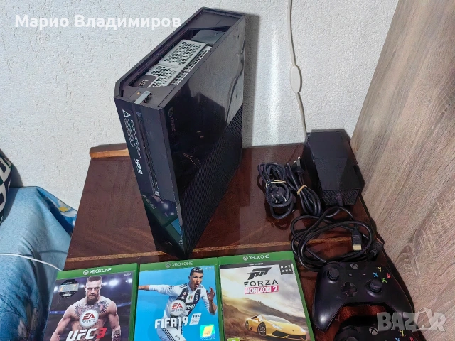 Xbox one 500 GB с forza horizon , снимка 6 - Xbox конзоли - 53229347
