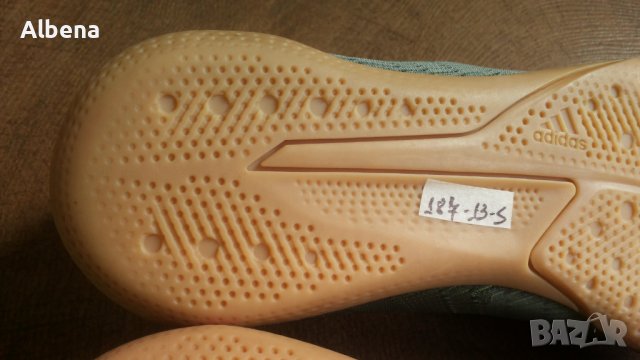 Adidas Ndoor X 19.3 IN J Soccer Shoes Размер EUR 37 1/3 / UK 4 1/2 детски за футбол в зала 187-13-S, снимка 13 - Детски маратонки - 43050615