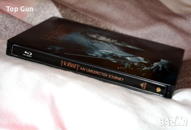 Блу Рей Steelbook Хобит Blu Ray Hobbit (Метална кутия 2 диска), снимка 3 - Blu-Ray филми - 53088976