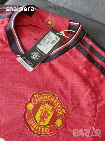 Оригинална фланелка на Манчестър Юнайтед, снимка 3 - Футбол - 53609806