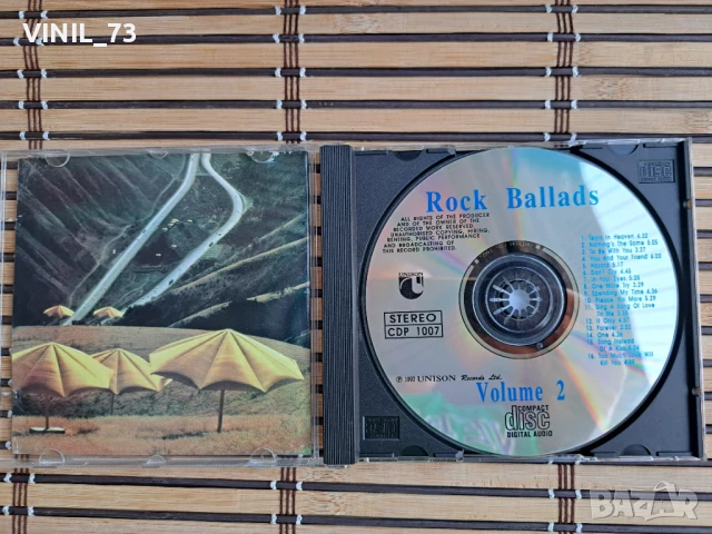 Rock Ballads Volume 2, снимка 2 - CD дискове - 50803929