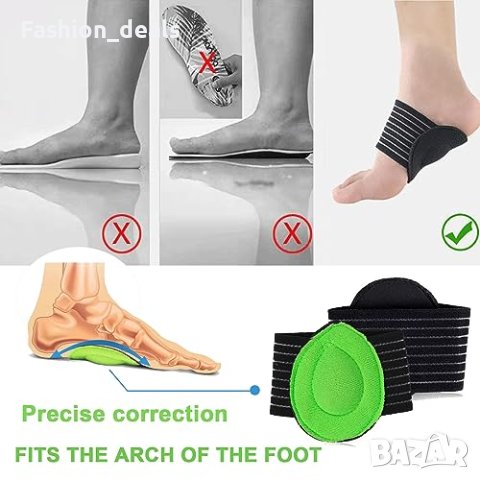 Нови Стелки Поддръжка на свода облекчаване на болки в краката и възпаления, снимка 6 - Други - 42945085