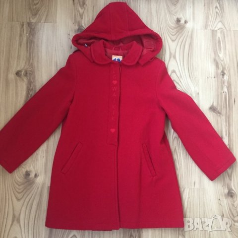 Детско палто LCWkiki, за 10г./140см, с качулка, 80% вълна 20% полиамид, много запазено, снимка 13 - Детски якета и елеци - 27419735
