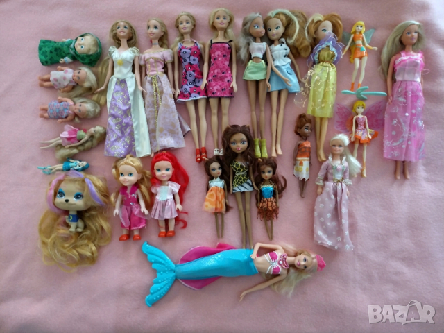 Кукли Барби,Уинкс, Маша и други