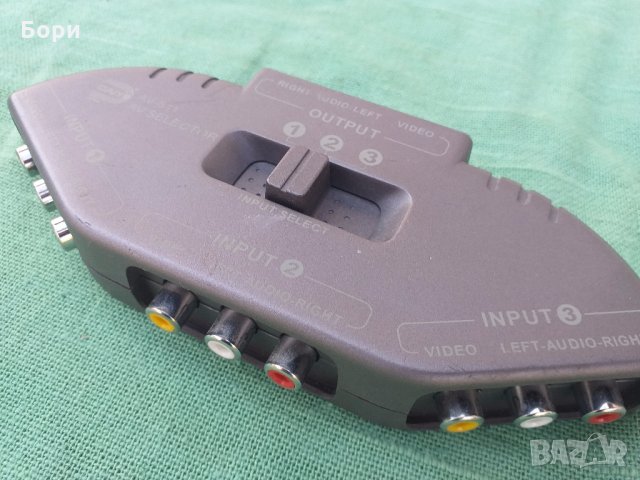 TV/AV Селектор, снимка 6 - Плейъри, домашно кино, прожектори - 32391583