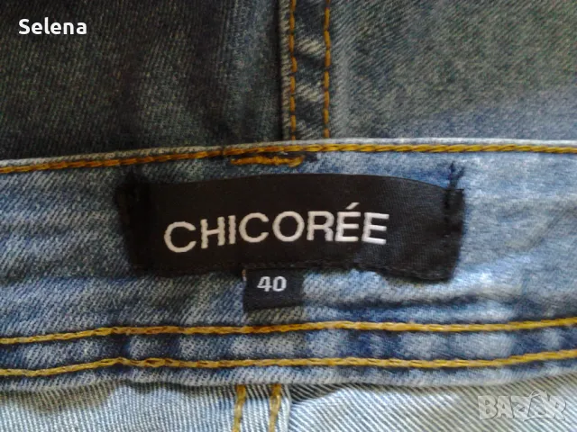 дамски дънки Chicorée, снимка 4 - Дънки - 49205882