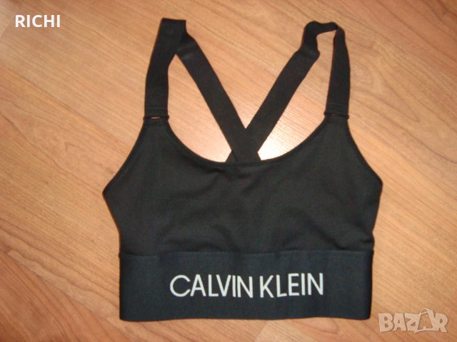 CALVIN KLEIN – бюстие черно, снимка 3 - Корсети, бюстиета, топове - 33543551