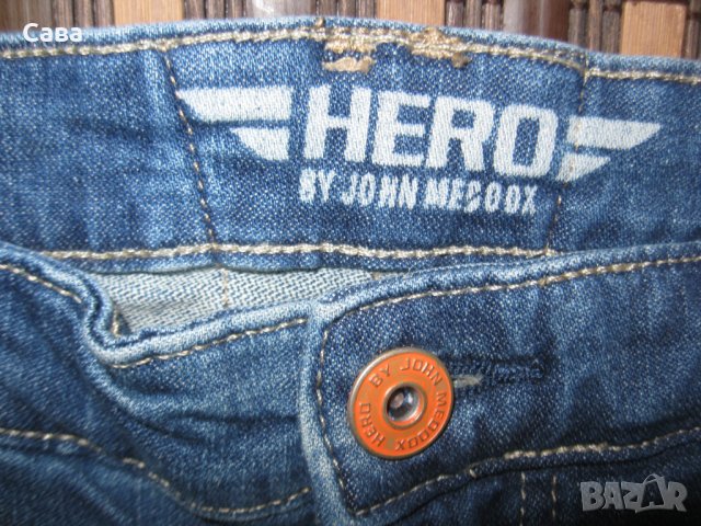 Дънки HERO  мъжки,Л, снимка 4 - Дънки - 40622430