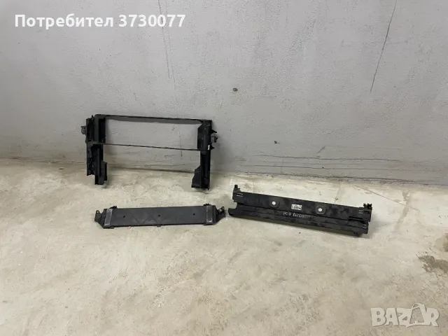 BMW F10 F11 F07 F01 F02 F06 F12 F13 стойка радиатори и перка охлаждане