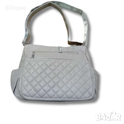 Красива дамска к. капитонирана чанта, снимка 7 - Чанти - 52854002